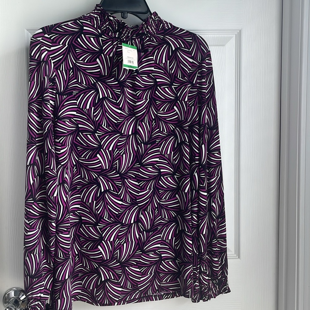 Anne Klein blouse large - Picture 4 of 4